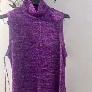 NWT - Sleeveless Mock Neck Swing Tunic